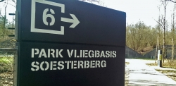 Bord Park Vliegbasis Soesterberg uitsnede